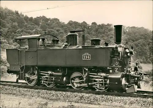 Ansichtskarte  Eisenbahn Zug Lokomotive Dampflok Railway Train 1974