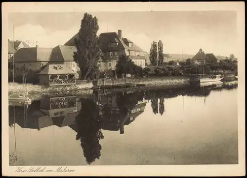 Paulsdorf-Dippoldiswalde Gasthof Seeblick Haus Seeblick am Maltersee 1936