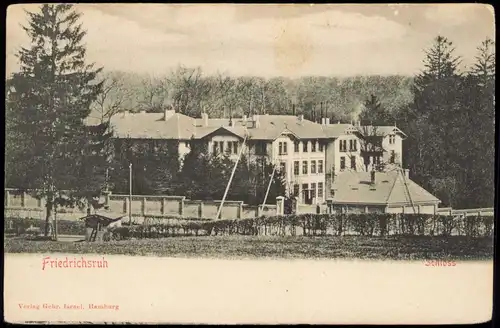 Ansichtskarte Friedrichsruh Schloss Friedrichsruh 1900