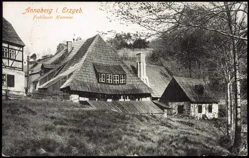 Ansichtskarte Frohnau-Annaberg-Buchholz Frohnauer Hammer 1938