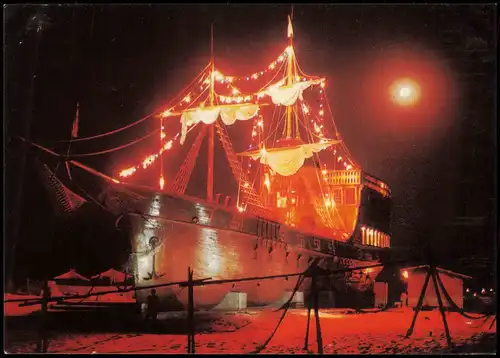 Ansichtskarte  Segelschiff Slantchev briag-bar La Frégate 1976