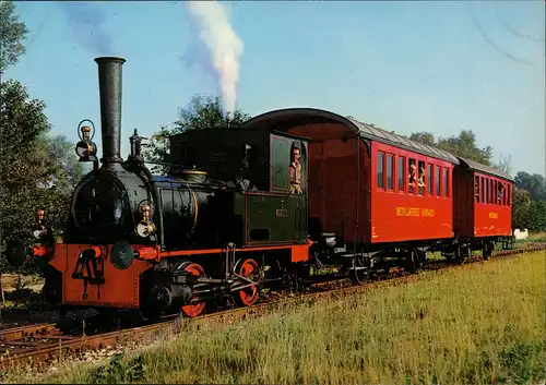 Dampflokomotive Historischer Gästezug der Metallwerke AG Dornach 1980