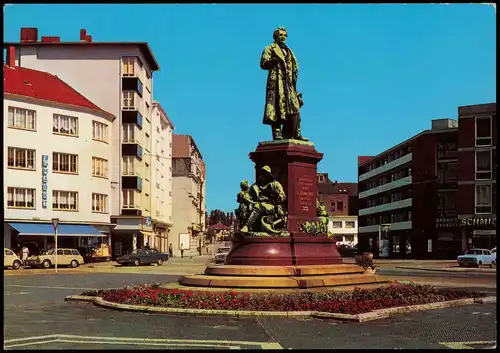 Ansichtskarte Bremerhaven Theodor-Heuß-Platz 1975