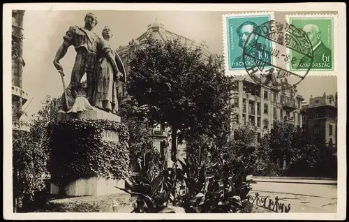 Postcard Budapest Irredenta Monument: South 1933