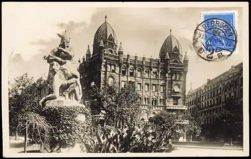 Postcard Budapest Irredenta-Monument: Ost. 1933