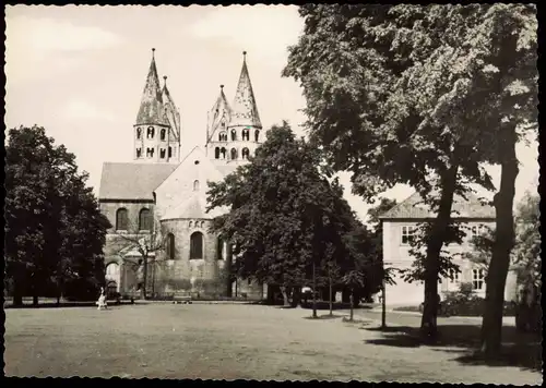 Ansichtskarte Halberstadt Liebfrauenkirche zur DDR-Zeit 1962