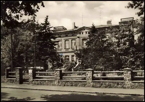 Ansichtskarte Bad Schmiedeberg Dübener Heide FDGB-Kurheim 1971