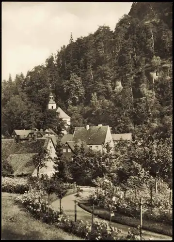 Ansichtskarte Oybin Umland-Ansicht Zittauer Gebirge DDR AK 1971