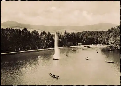 Ansichtskarte Großschönau (Sachsen) Waldstrandbad zur DDR-Zeit 1961