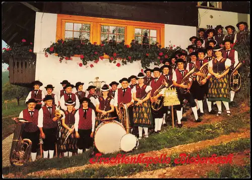 Ansichtskarte Biederbach Musikverein-Trachtenkapelle Biederbach e.V. 1970