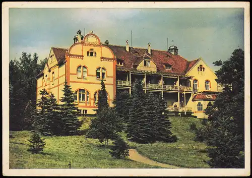 Ansichtskarte Coswig (Sachsen) vorm. Sanatorium Nöhring 1932