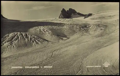 Ansichtskarte Ramsau am Dachstein Dachstein Karls-Eisfeld u. Dirndln 1929