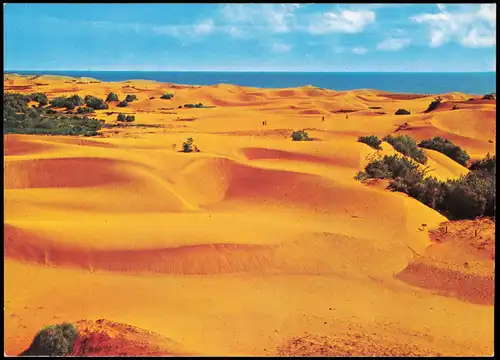 Postales Maspalomas Gran Canaria Strand PLAYA DE MASPALOMAS BEACH 1990