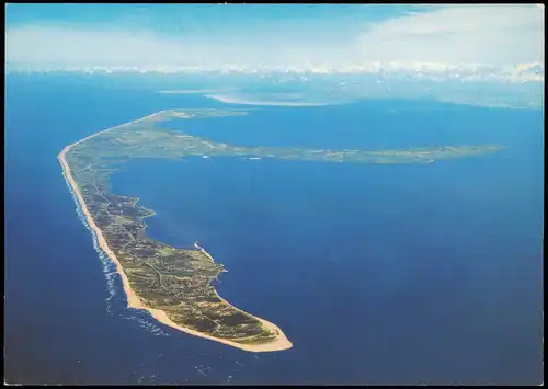 Ansichtskarte Sylt Insel Sylt Vom Süden gesehen (Luftaufnahme) 1980