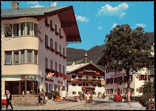 Ansichtskarte Kirchberg in Tirol Ortsansicht Straßenmotiv 1984