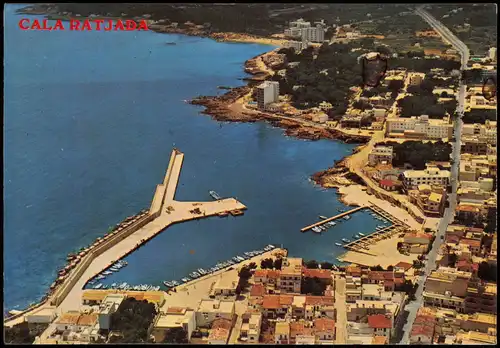 Postales Cala Ratjada Luftbild (Luftaufnahme) 1970