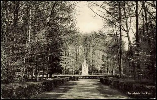 Ansichtskarte Schöppenstedt Waldwirtschaft „Tetzelstein" 1960