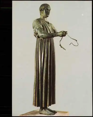 Delphi Delphi Museum. The Charioteer. Μουσεῖο Δελφῶν. Ὁ Ἡνίοχος. 1996