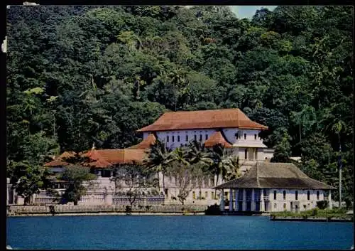 Postcard Colombo The Temple of the Tooth Kandy 1979  gel. Air Mail