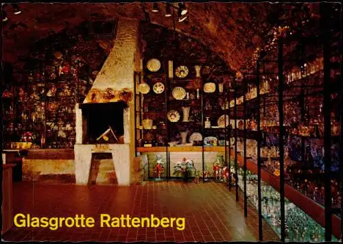 Ansichtskarte Rattenberg Glasgrotte Rattenberg 1982