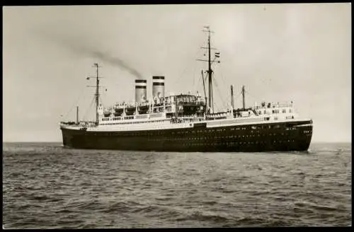 Schiffe Dampfer Steamer D., New York" D. der Hamburg-Amerika Linie 1930