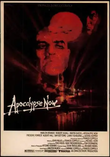 Ansichtskarte  Film/Fernsehen - allgemein Apocalypse Now 1980