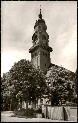 Ansichtskarte Karlsruhe Rüppurr - Evang. Kirche 1963