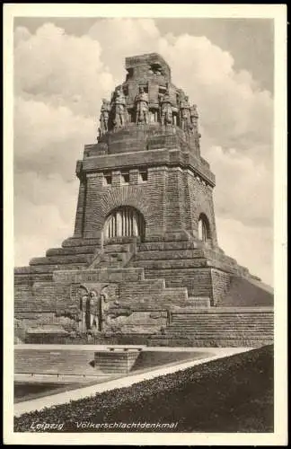 Ansichtskarte Leipzig Völkerschlachtdenkmal 1930