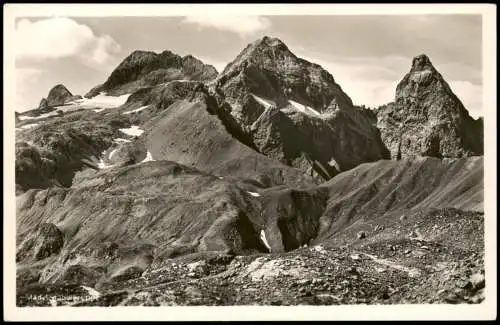 Ansichtskarte Oberstdorf (Allgäu) Allgäuer Alpen - Mädelegabel 1940