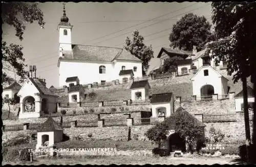 Ansichtskarte Sankt Radegund Kalvarienberg, Ortsansicht 1970