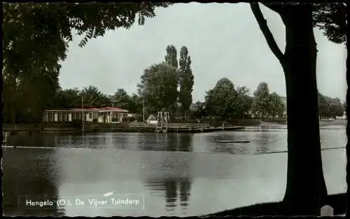 Postkaart Hengelo De Vijver Tuindorp 1964