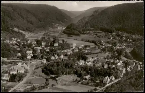 Ansichtskarte Hirsau-Calw Totale 1968