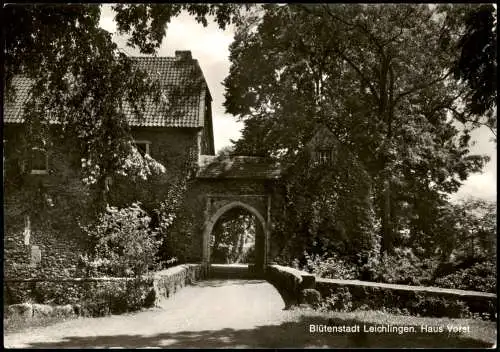 Ansichtskarte Leichlingen Blütenstadt Leichlingen Haus Vorst 1973/1971