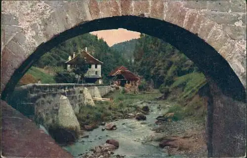 Freiburg im Üechtland Fribourg Gotteron-Tal, Invalidendank Wohlfahrtskarte 1918