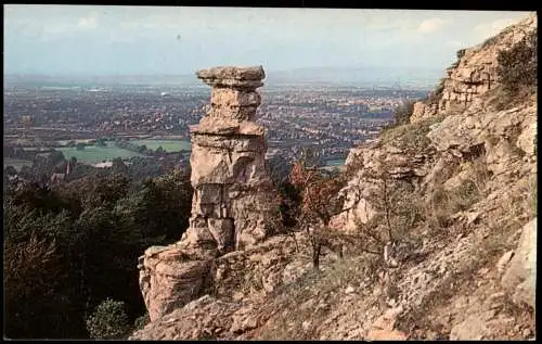 Postcard Cheltenham The Devils Chimney - USA 1962