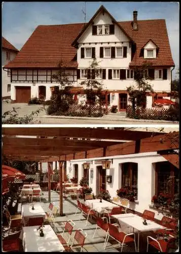 Ansichtskarte Martinsmoos Pension Schwarzwaldhof Café-Restaurant 1975