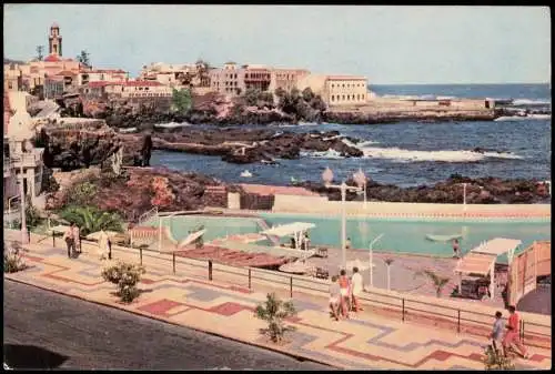 Puerto de la Cruz Ortsansicht Vista parcial PUERTO DE LA CRUZ (Tenerife) 1964