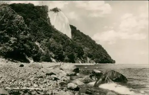 Ansichtskarte Stubbenkammer-Sassnitz Königsstuhl 1961