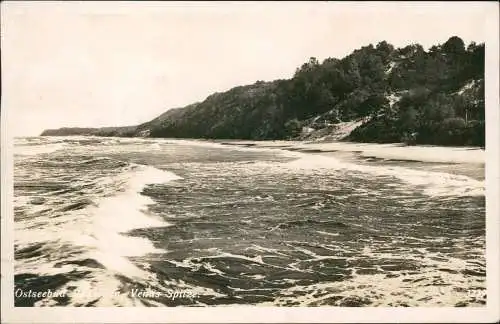 Rauschen  Ruszowice / Raušiai Strand von der Venus Spitze - Ostpreußen 3239