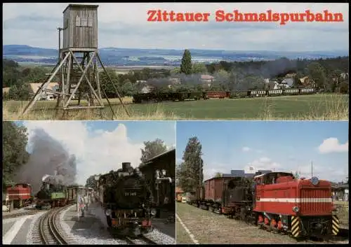 Dampflokomotive Zittauer Schmalspurbahn bei Jonsdorf bzw. Bahnhof Bertsdorf 2006