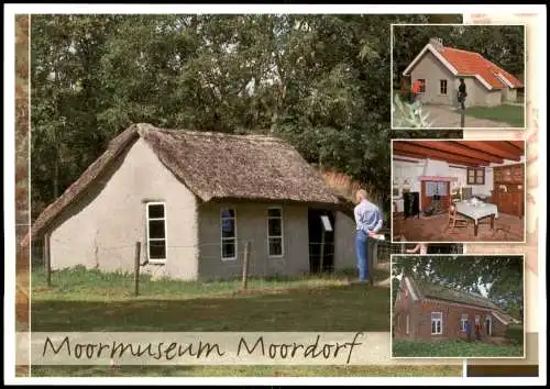 Moordorf (Ostfriesland) Moormuseum Moordorf Museum der Armut (Mehrbildkarte) 2000