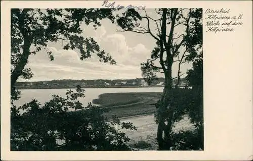 Ansichtskarte Kölpinsee (Usedom)-Loddin a. Usedom Blick auf die Stadt 1939
