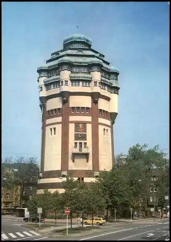 Ansichtskarte Mönchengladbach Strassen Kreuzung am Wasserturm 1975