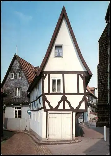 Ansichtskarte Minden Das Windloch, Straßen- u. Gebäudeansicht 1980