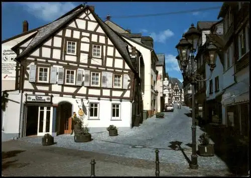 Montabaur Ortsansicht, Fachwerkhaus, Gaststätte Theke am Rebstock 1990