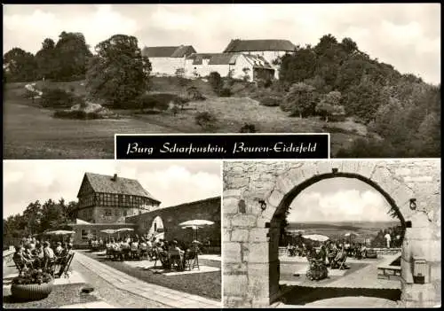 Heilbad Heiligenstadt Mehrbild-AK Burg  Naherholungszentrum  VEB Solidor 1976