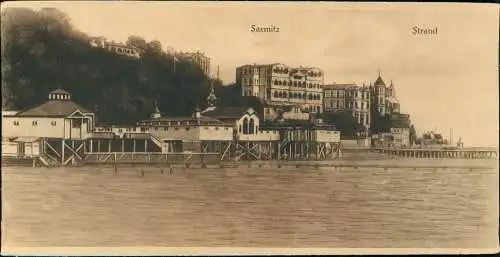 Sammelkarte Sassnitz Strand 1910