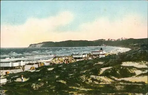 Ansichtskarte Baabe Rügen Badestrand 1920