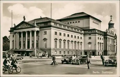 Ansichtskarte Mitte-Berlin Staatsoper 1935