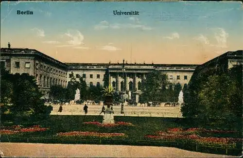 Ansichtskarte Berlin Universität 1921